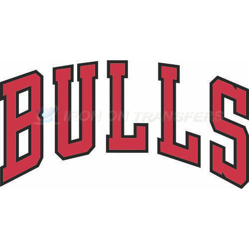 Chicago Bulls Iron-on Stickers (Heat Transfers)NO.938